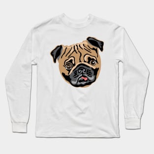 Pug Long Sleeve T-Shirt